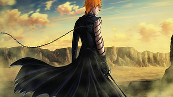 Bleach , Ichigo's Zanpakuto, art, Dynamic and immersive HD wallpaper