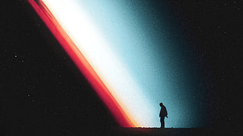 Into The Void Of Thought, alone, dark, artist, artwork, digital-art, behance HD wallpaper