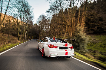 Manhart Racing MH4 550 2018 Rear, manhart, manhart-mh5-550, cars, 2018-cars, bmw-m4, bmw HD wallpaper
