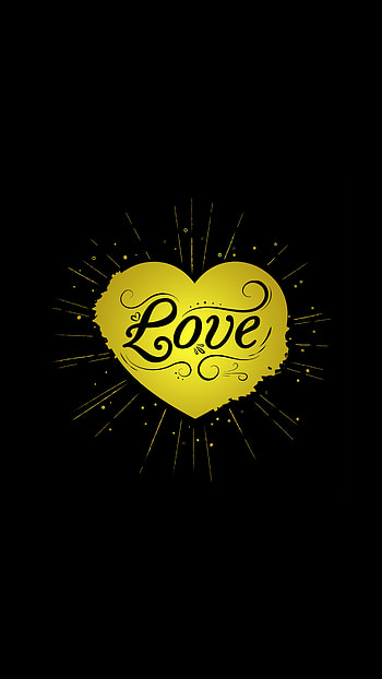 Love, Vector, Beams, Rays, Inscription, Heart HD phone wallpaper