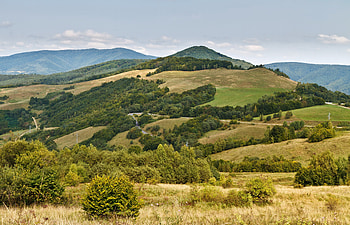 Nature, Grass, Sky, Mountains, Slovakia HD wallpaper