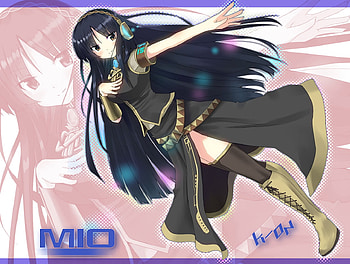 Mio Cosplay Megurine Luka, akiyama mio, megurine luka, cosplay, vocaloid, mio, k-on HD wallpaper