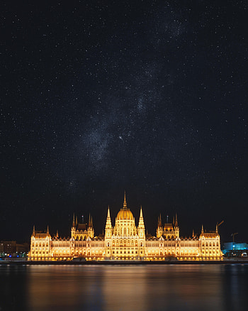 Cities, Rivers, Night, Architecture, Building, Temple HD phone wallpaper