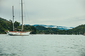 Nature, Rivers, Sea, Boat HD wallpaper