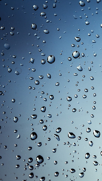 : Rain Drops on Window HD phone wallpaper
