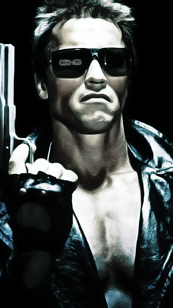 Terminator franchise, collection, Futuristic robots, Iconic film series HD phone wallpaper
