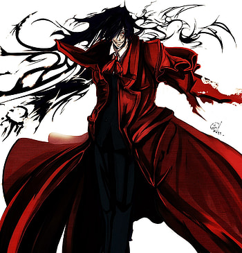 Hellsing, Alucard, Intense character, Anime HD phone wallpaper