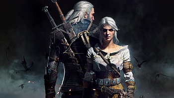 Geralt Ciri The Witcher 3 , the-witcher-3, ciri, geralt-of-rivia, games HD wallpaper