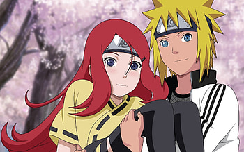 Minato and Kushina in love HD wallpaper