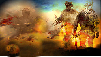 call of duty;2 modernwarfare, accion, soldiers, call of duty, war HD wallpaper