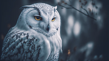 Majestic Snowy Owl, Animal, owl, snowy owl HD wallpaper