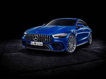 Blue, Mercedes-Amg GT, luxury car HD wallpaper