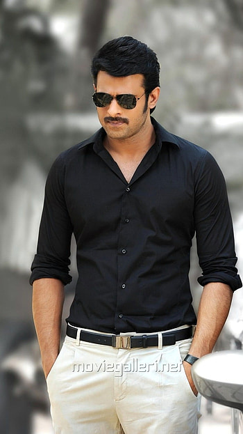 Prabhas Ke, Black Shirt HD phone wallpaper