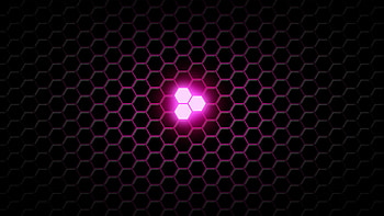 Lilac, Texture, Textures, Neon, Glow, Hexagons, Hexagonals HD wallpaper