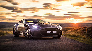 Front, luxury car, Aston Martin DBS Superleggera HD wallpaper