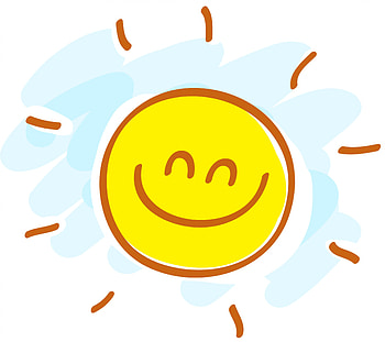 me every day, happiness, sky, me, sun HD wallpaper