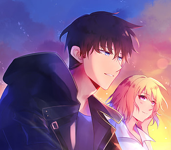 Sung Jin-Woo & Cha Hae-In, Anime, Solo Leveling, Sung Jin-Woo, Cha Hae-in HD wallpaper