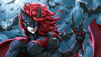 Batwoman, batwoman, superheroes, artwork, artist, digital-art, deviantart HD wallpaper