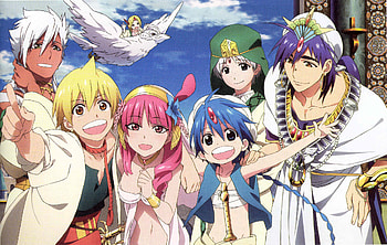 Magi, Labyrinth of Magic, , Anime HD wallpaper