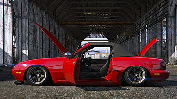 MX-5 NA The Crew 2, Mazda Miata HD wallpaper