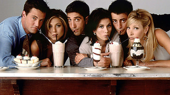 Friends TV Series, Iconic characters, Central Perk, Funny moments HD wallpaper