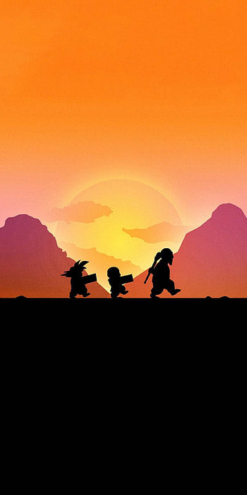 Dragon ball z, people_in_nature, sky, goku, master HD phone wallpaper