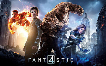 Fantastic Four , Marvel Comics, Fantastic 4 logo, Superhero team HD wallpaper