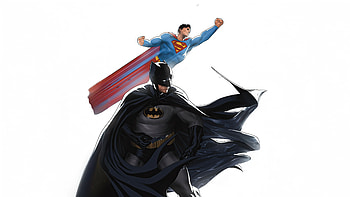 Superman X Batman, batman, superman, superheroes, artwork, digital-art HD wallpaper