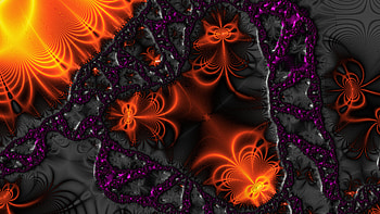 Trippy Psychedelic Fractal, trippy, psychedelic, aesthetic, Abstract, fractal HD wallpaper