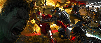 Avengers Age Of Ultron Artwork , avengers, artwork, digital-art, artist, thor, avengers, black-widow, captain-america, hawkeye, iron-man, hulk HD wallpaper