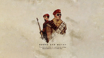 Boone & Manny Vargas, video game, Fallout: New Vegas HD wallpaper