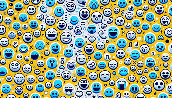 Vibrant Emoticon Ensemble, emoticon, emoji, colorful HD wallpaper
