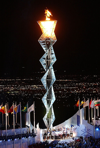 Salt Lake City 2002, Olympic Flame HD phone wallpaper