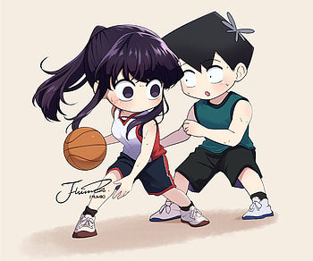 Tadano & Komi, Komi Shouko, Tadano Hitohito, Anime, Komi Can't Communicate HD wallpaper