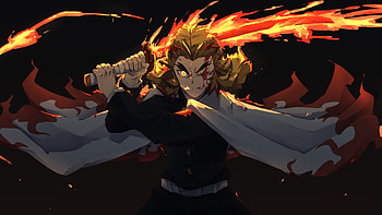 Kyojuro Rengoku Demon Slayer Kimetsu no Yaiba HD wallpaper
