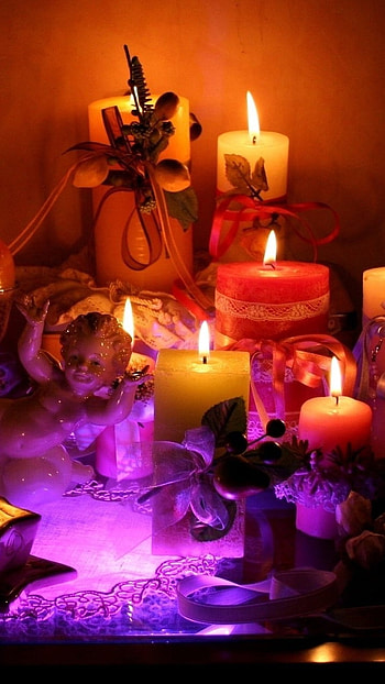 Candles , Candle Night HD phone wallpaper