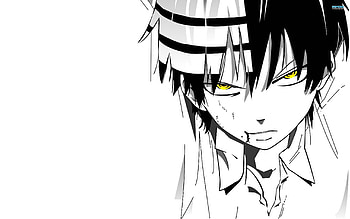 Death the kid, kid, soul, anime, eater HD wallpaper