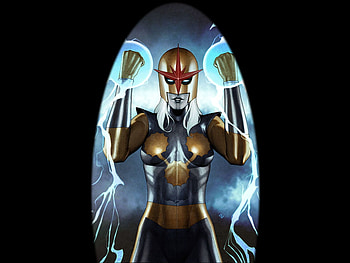 Nova, comic, fantasy, female HD wallpaper