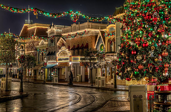 Holidays, Lights, Christmas, Holiday, Beauty, Christmas Tree, Street, Presents, Gifts HD wallpaper