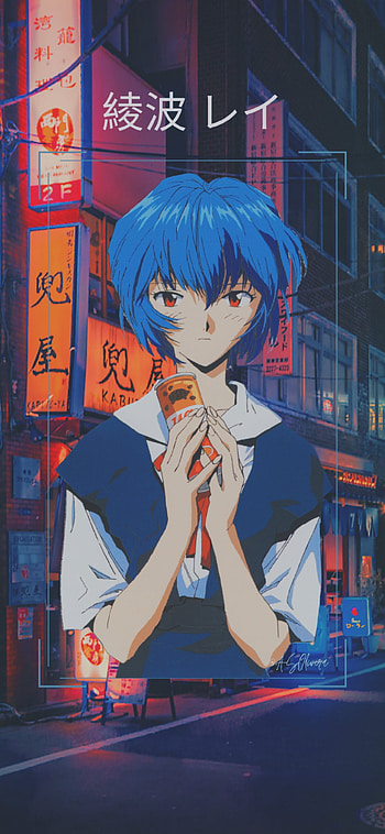 Rei Ayanami, Eva, Neon Genesis Evangelion, Eva 00, anime , anime, short hair HD phone wallpaper