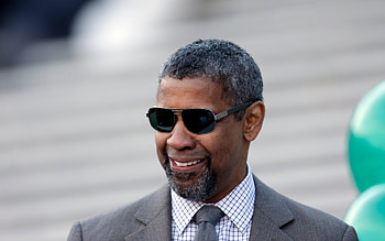 Denzel Washington, background, Actor portrait, Screen icon HD wallpaper