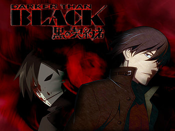 Hei, anime, black and red, cool, darker than black HD wallpaper