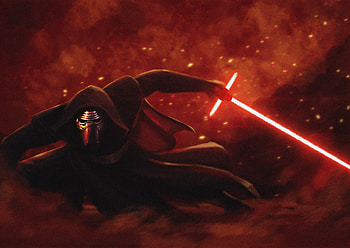 Kylo Ren Art, kylo-ren, star-wars, artwork HD wallpaper