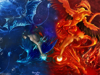 Good VS Evil, evil, good, anime, anime is cool HD wallpaper