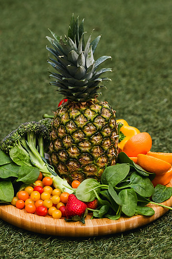 Fruits, Food, Vegetables, Fresh, Pineapple HD phone wallpaper