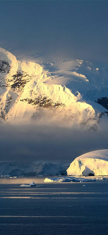Antarctic splendor, Frozen paradise, White wilderness, Nature's extremes HD phone wallpaper
