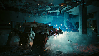 Cyberpunk 2077 Chimera 0005-C M, Cyberpunk 2077: Phantom Liberty, boss fight, Cyberpunk 2077 HD wallpaper