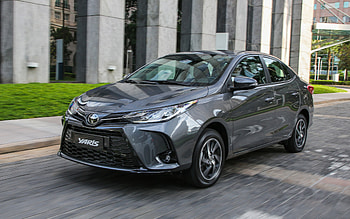 Toyota Yaris XLS Sedan, , road, 2022 cars, compact cars, 2022 Toyota Yaris, japanese cars, Toyota HD wallpaper