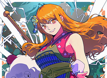 Nami One Piece – Vibrant Anime Sea Navigator Spotlight, Nami (One Piece), Anime, One Piece HD wallpaper