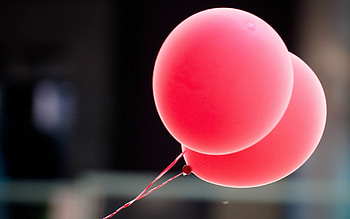 Pink balloons, Balloon mood, Playful atmosphere, Whimsical vibe HD wallpaper